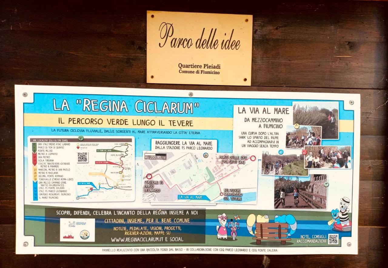 Appartamento Tra Aeroporto Davinci E Fiera Di Roma 菲乌米奇诺 外观 照片